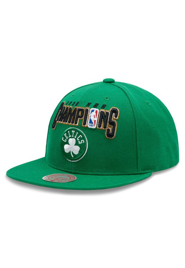 Mitchell & Ness Czapka z daszkiem NBA Champs HHSS4225 Zielony. Kolor: zielony. Materiał: akryl, materiał