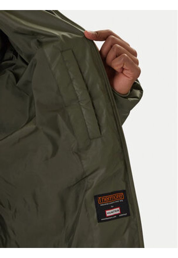Hunter Kurtka zimowa Wiley HARM0021252 Zielony Regular Fit. Kolor: zielony. Materiał: syntetyk. Sezon: zima