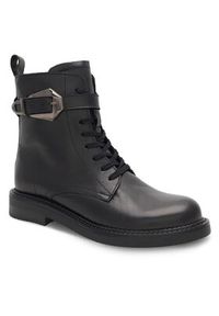 Sergio Bardi Trapery WI16-C1041-01SB Czarny. Kolor: czarny. Materiał: skóra #4