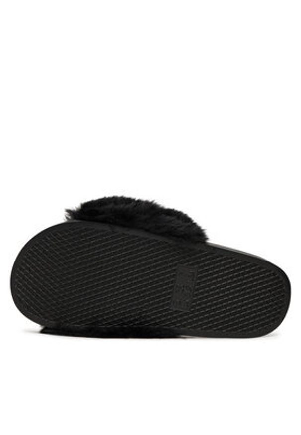 DeeZee Klapki TY013 Czarny. Kolor: czarny. Materiał: materiał, syntetyk