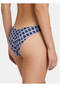 Seafolly Dół od bikini Marseille 40707-301 Granatowy. Kolor: niebieski. Materiał: syntetyk #3
