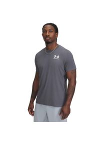 Koszulka treningowa męska Under Armour HeatGear Fitted. Kolor: szary #1