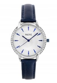 Zegarek Pacific ZEGAREK DAMSKI PACIFIC X6167 - pasek - granat #1