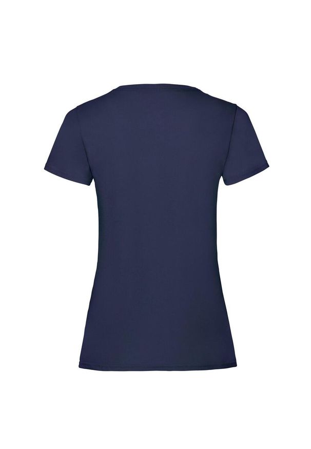 FRUIT OF THE LOOM - Koszulka Damska Valueweight. Kolor: niebieski