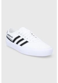 adidas Originals tenisówki męskie kolor biały. Nosek buta: okrągły. Zapięcie: sznurówki. Kolor: biały #4