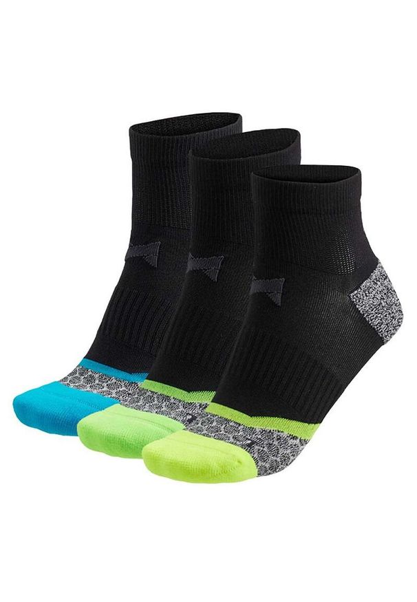 XTREME SOCKSWEAR - Skarpety do biegania Xtreme, 3 par, Multi czarny. Kolor: czarny. Sport: bieganie