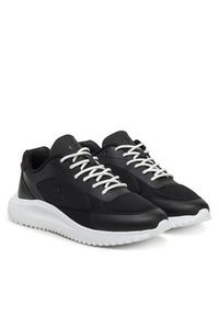 Calvin Klein Jeans Sneakersy Eva Runner Low Mesh Mix YM0YM01185 Czarny. Kolor: czarny. Materiał: materiał