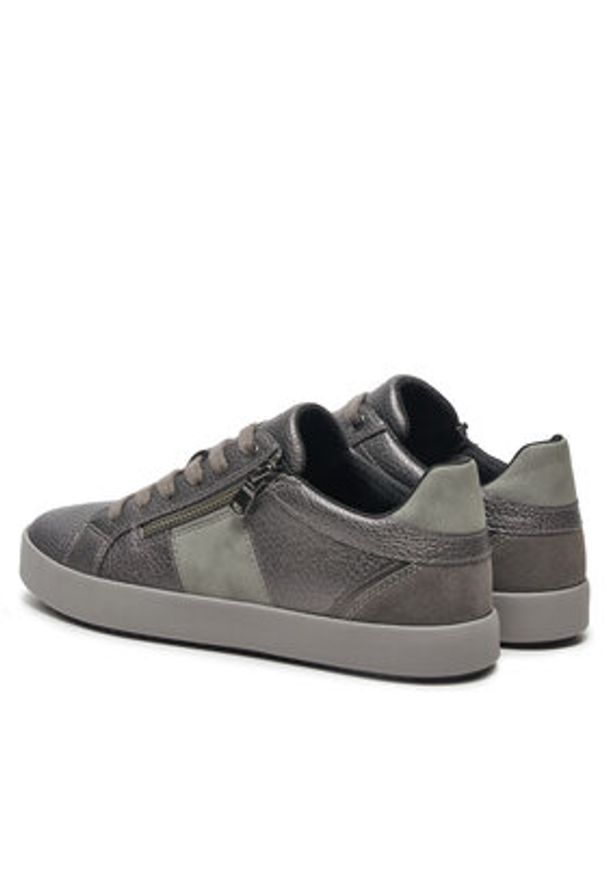 Geox Sneakersy D Blomiee D366HE 02N22 C9002 Szary. Kolor: szary. Materiał: skóra