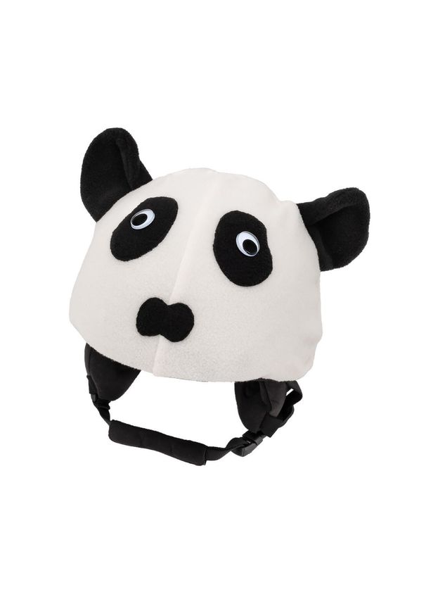CASCO - Czapka / nakładka na kask narciarski PANDA. Kolor: czarny. Sezon: zima. Styl: sportowy