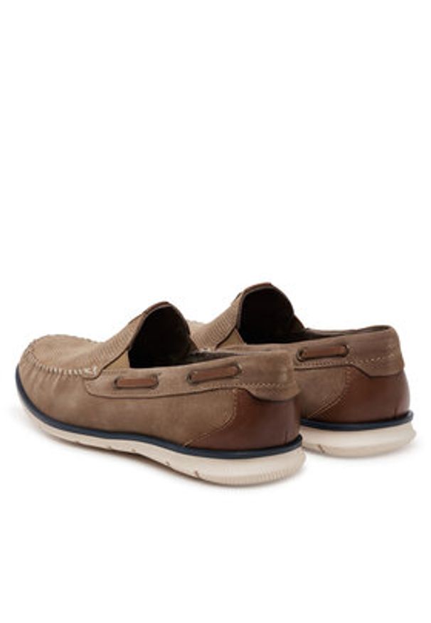 Bugatti Mokasyny 321-ARU61-1400 Beżowy. Kolor: beżowy. Materiał: zamsz, skóra