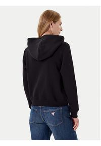 Guess Jeans Bluza W4YQ13 KC811 Czarny Regular Fit. Kolor: czarny. Materiał: bawełna #4