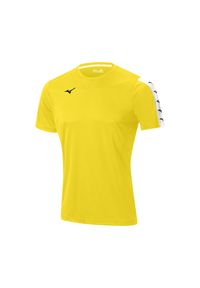 Koszulka Mizuno Nara Tee. Kolor: żółty