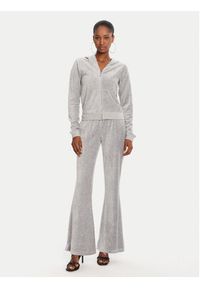 Juicy Couture Spodnie dresowe Caisa JCSEBJ008 Szary Slim Fit. Kolor: szary. Materiał: bawełna #3