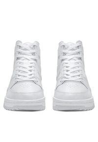 Shaq - SHAQ Buty do koszykówki BREAKER MID AQ95013M-WS Biały. Kolor: biały. Materiał: skóra. Sport: koszykówka #5