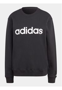 Adidas - adidas Bluza Essentials Linear IC6878 Czarny Regular Fit. Kolor: czarny. Materiał: bawełna #2