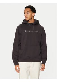 Champion Bluza 220271 Czarny Relaxed Fit. Kolor: czarny. Materiał: syntetyk, bawełna
