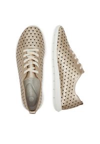 Remonte Sneakersy R7101-91 Złoty. Kolor: złoty. Materiał: skóra #6