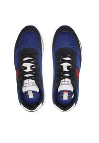 Tommy Jeans Sneakersy Retro Runner Mesh EM0EM01172 Granatowy. Kolor: niebieski. Materiał: materiał