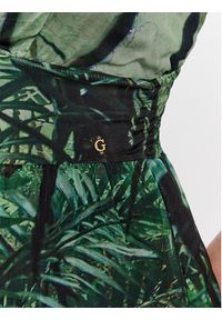 Guess Bluzka Roxan W3GH92 WE550 Zielony Regular Fit. Kolor: zielony. Materiał: wiskoza #7