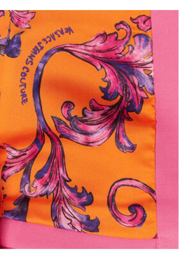 Versace Jeans Couture Marynarka 78HAQ702 Różowy Slim Fit. Kolor: różowy. Materiał: wiskoza, syntetyk