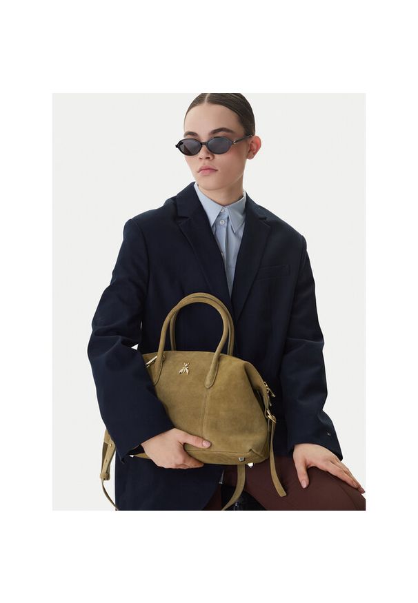 Torebka Patrizia Pepe. Kolor: zielony