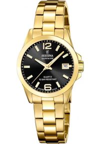 Zegarek damski Festina F20050-4 złoty. Kolor: złoty #1