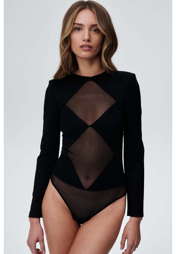 Undress Code bluzka Girl Crush damska kolor czarny gładka. Kolor: czarny. Materiał: materiał. Długość rękawa: długi rękaw. Długość: długie. Wzór: gładki