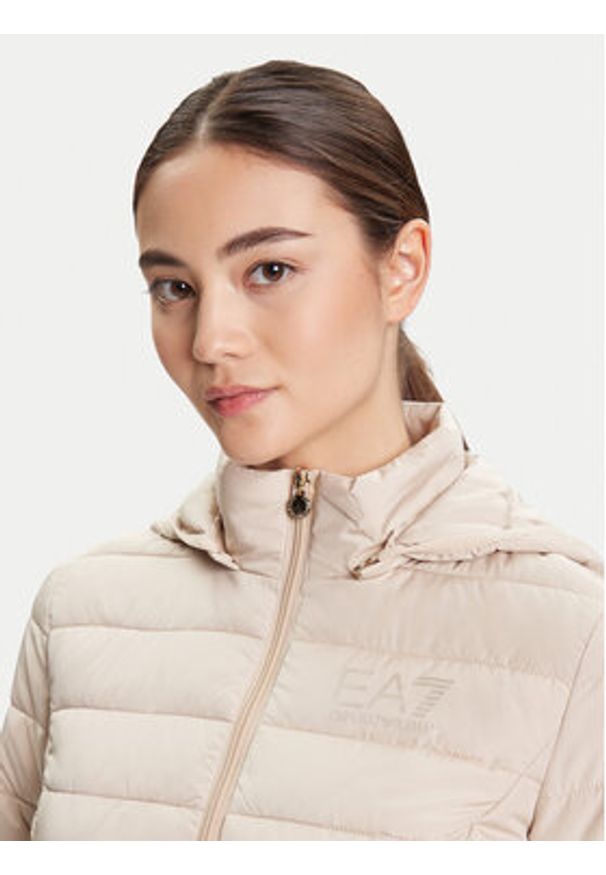 EA7 Emporio Armani Kurtka przejściowa 8NTB23 TNF8Z U1046 Beżowy Regular Fit. Kolor: beżowy. Materiał: syntetyk