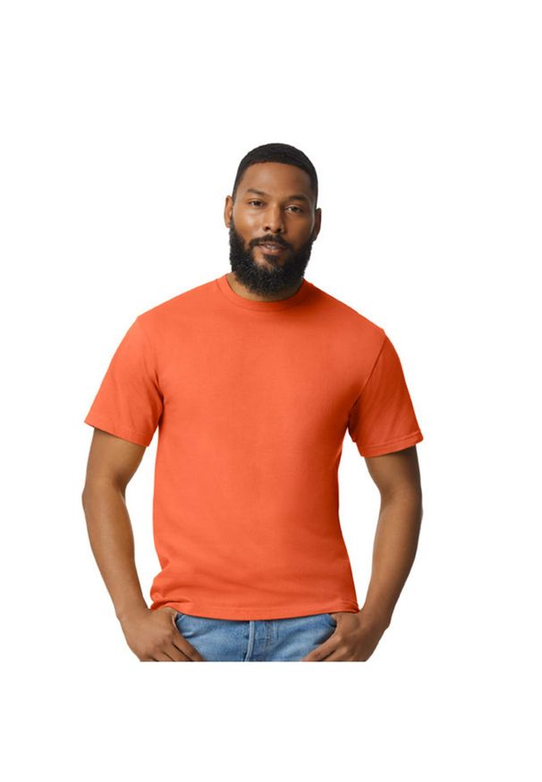 GILDAN - Koszulka Unisex Dla Dorosłych Softstyle Midweight. Kolor: żółty, pomarańczowy, wielokolorowy