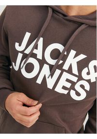 Jack & Jones - Jack&Jones Bluza Corp 12152840 Brązowy Standard Fit. Kolor: brązowy. Materiał: syntetyk