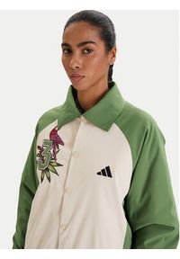 Adidas - adidas Bluza Farm Rio Premium KD4611 Zielony Oversize. Kolor: zielony. Materiał: syntetyk #2