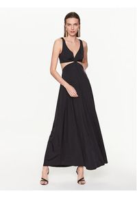 Pinko Sukienka wieczorowa 100932 A0RM Czarny Regular Fit. Kolor: czarny. Materiał: syntetyk. Styl: wizytowy #3