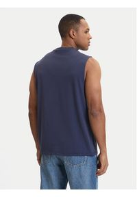 Calvin Klein Jeans Tank top LV04RF273G Granatowy Slim Fit. Kolor: niebieski. Materiał: bawełna #4