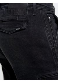 Big-Star - Szorty męskie jeansowe cargo czarne Morris 905. Kolor: czarny. Materiał: jeans. Sezon: lato