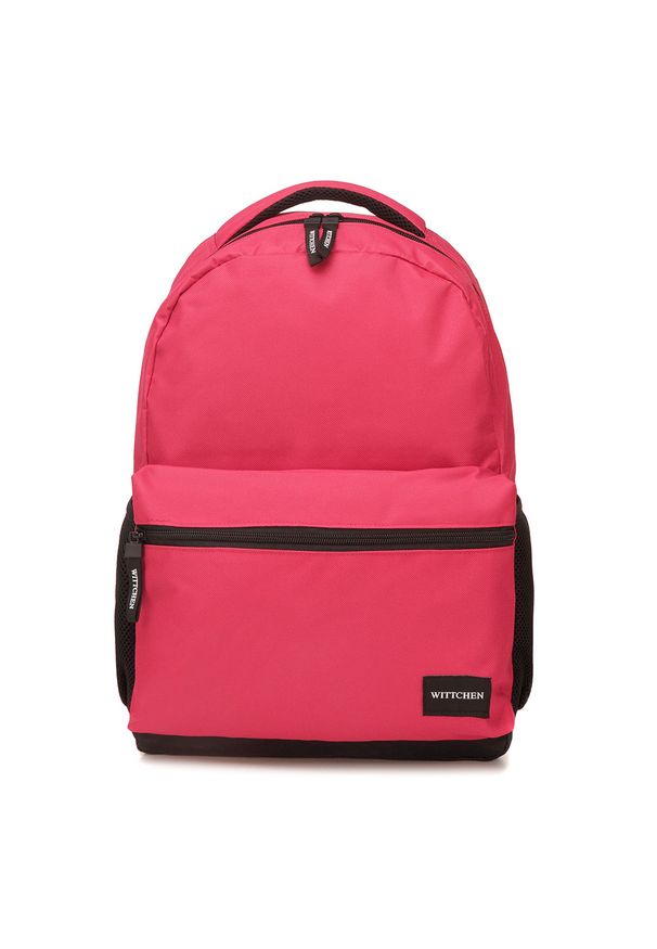 Wittchen - Plecak basic duży. Kolor: różowy. Materiał: poliester. Styl: casual