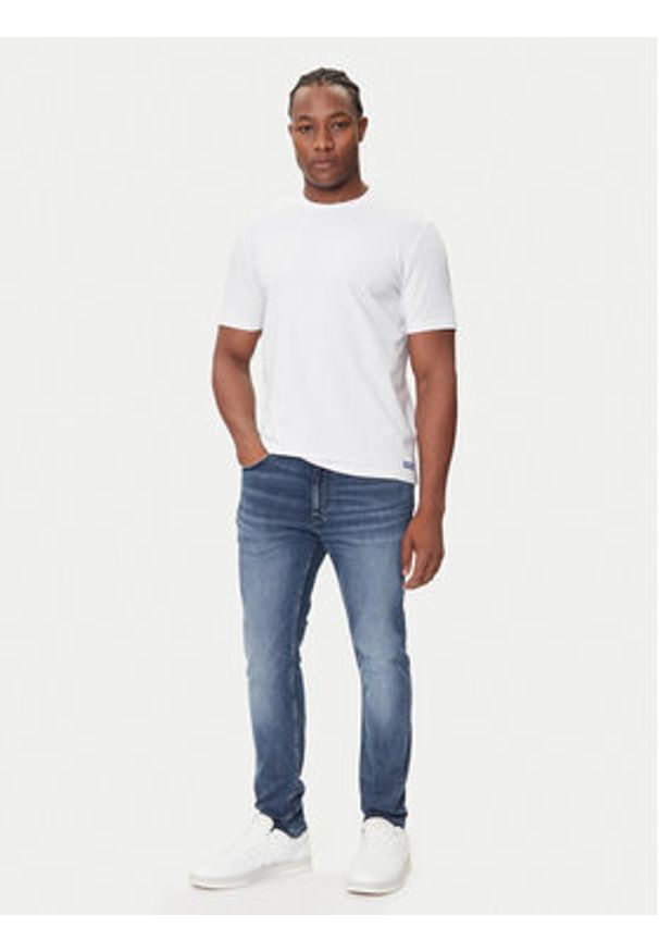 Hugo - HUGO Komplet t-shirtów Naolo 50546933 Biały Regular Fit. Kolor: biały. Materiał: bawełna