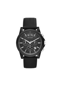 Zegarek Armani Exchange. Kolor: czarny