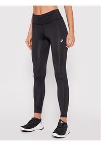 Asics Legginsy Core 2012C338 Czarny Slim Fit. Kolor: czarny. Materiał: syntetyk