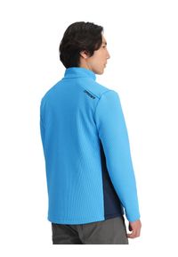 Bluza męska Spyder Bandit Full Zip. Kolor: niebieski. Sezon: zima. Sport: narciarstwo