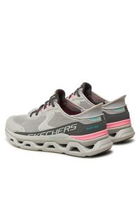 skechers - Skechers Sneakersy 150510/GYPK Szary. Kolor: szary. Materiał: materiał #3