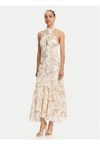 TwinSet - TWINSET Sukienka letnia 251TT2151 Kolorowy Regular Fit. Materiał: bawełna. Wzór: kolorowy. Sezon: lato