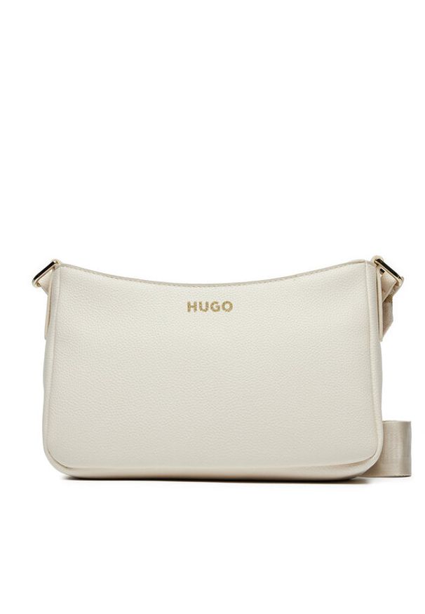 Hugo Torebka Bel SM Hobo W.L. 50490165 Beżowy. Kolor: beżowy. Materiał: skórzane