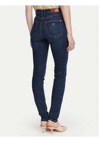 Guess Jeansy W6YA46 D1537 Granatowy Skinny Fit. Kolor: niebieski #5
