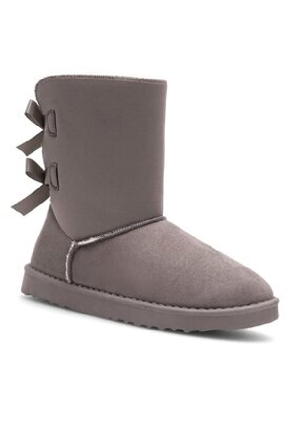 DeeZee Śniegowce CORY WSL19150-21 Szary. Kolor: szary. Materiał: materiał