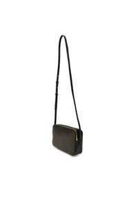 Calvin Klein Torebka Emblem Aop Elongated Camera Bag LV04F3268G Czarny. Kolor: czarny. Materiał: skórzane #4