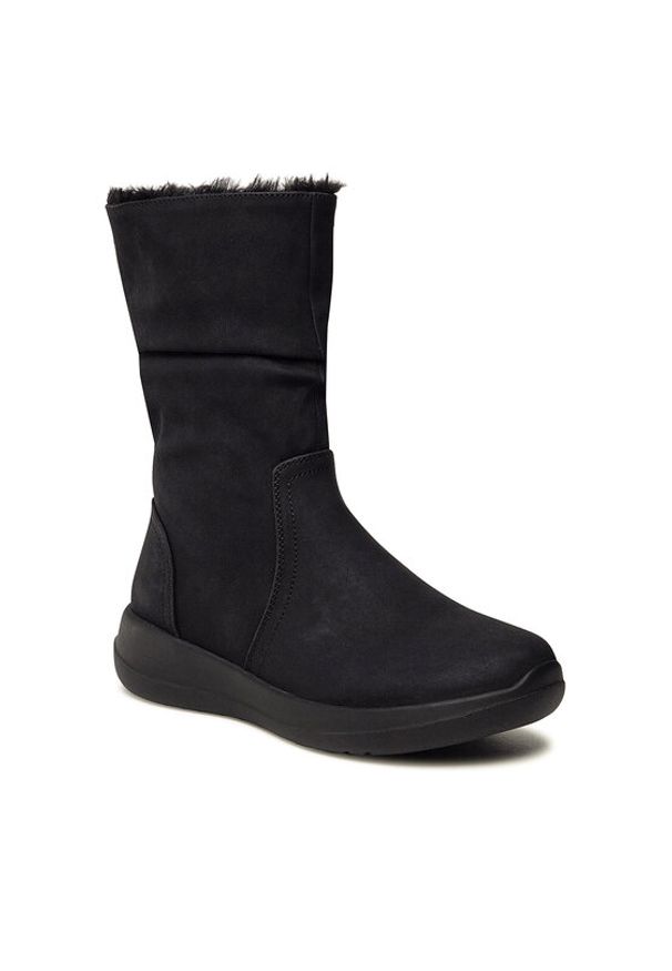 Clara Barson Botki WS6010-01 Czarny. Kolor: czarny. Materiał: skóra