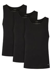 Calvin Klein Underwear Komplet 3 tank topów Tank 3Pk LV00NB4184 Czarny Slim Fit. Kolor: czarny. Materiał: bawełna, syntetyk #3