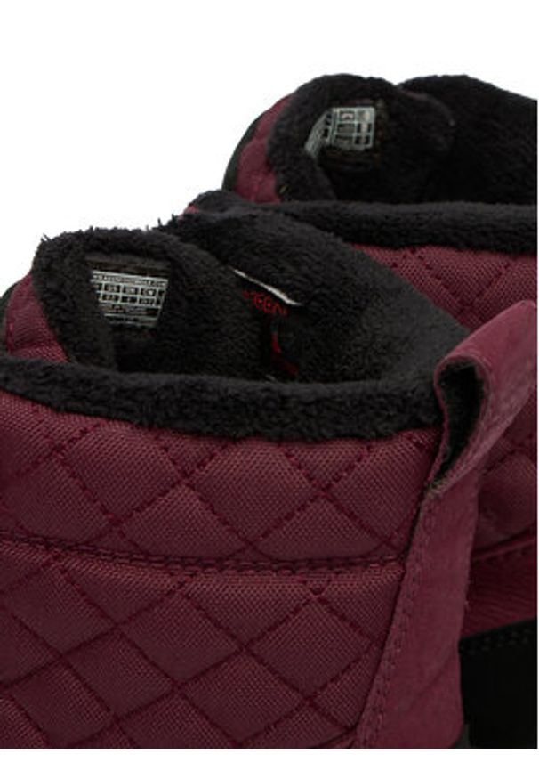 keen - Keen Śniegowce Greta II Waterproof 1031167 Bordowy. Kolor: czerwony. Materiał: skóra, nubuk