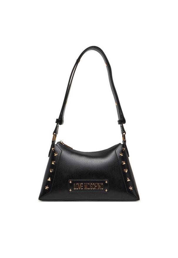 Love Moschino - LOVE MOSCHINO Torebka JC4272PP0MKH0000 Czarny. Kolor: czarny. Materiał: skórzane
