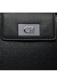 Calvin Klein Torebka Ck Push Bucket Bag_Epi Mn K60K612344 Czarny. Kolor: czarny. Materiał: skórzane